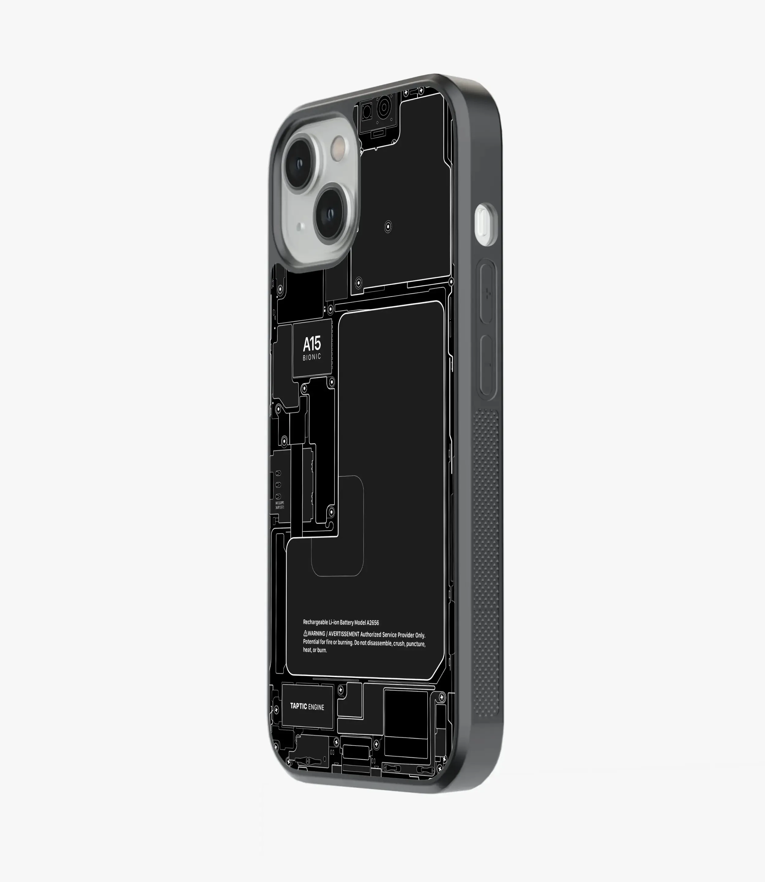 iPhone Circuit Board Teardown Glass Phone Case