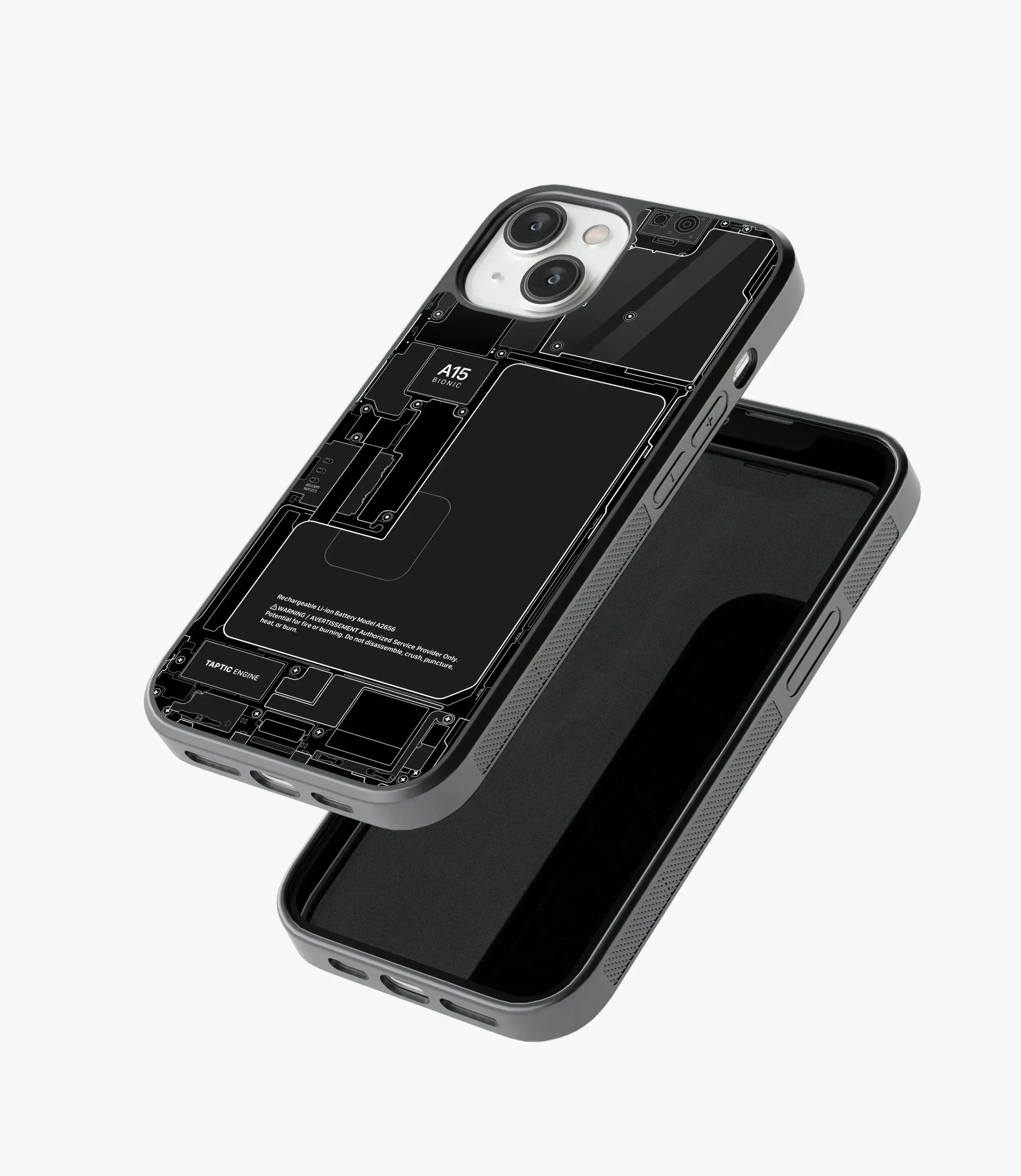 iPhone Circuit Board Teardown Glass Phone Case