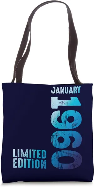 January 1960 Year 1960 Retro 1960 Vintage 1960 Edition Tote Bag