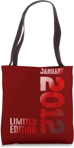 January 2012 Legendary Year 2012 Retro 2012 Vintage 2012 Tote Bag