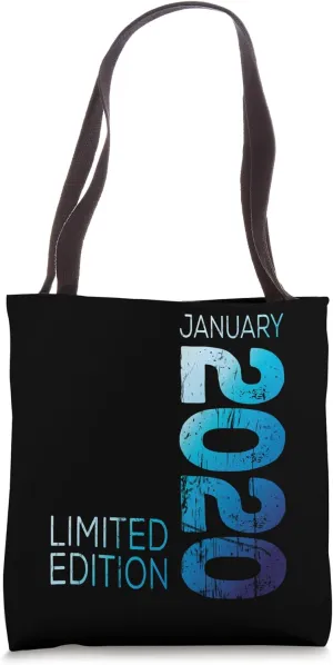 January 2020 Year 2020 Retro 2020 Vintage 2020 Edition Tote Bag