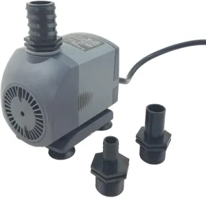 Jebao Submersible Fountain Pump for Hydroponics, Aquaponics, Waterfall, Fish Pond (FA-3000, 720GPH)