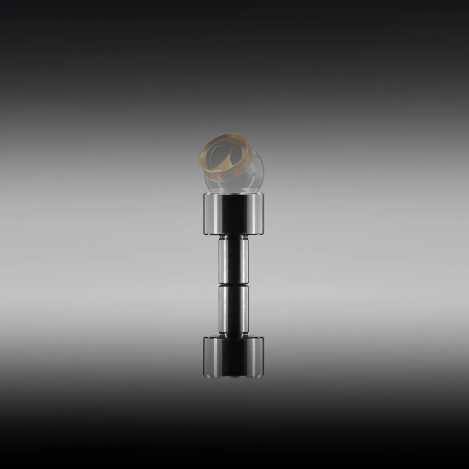 JEOC Magnetic Holder with Shank for 0.5" SMR, 0.5" offset, 0.25" Shank diameter, 0.5" Ball Probe Seat, Laser Tracker SMR Pin Nest