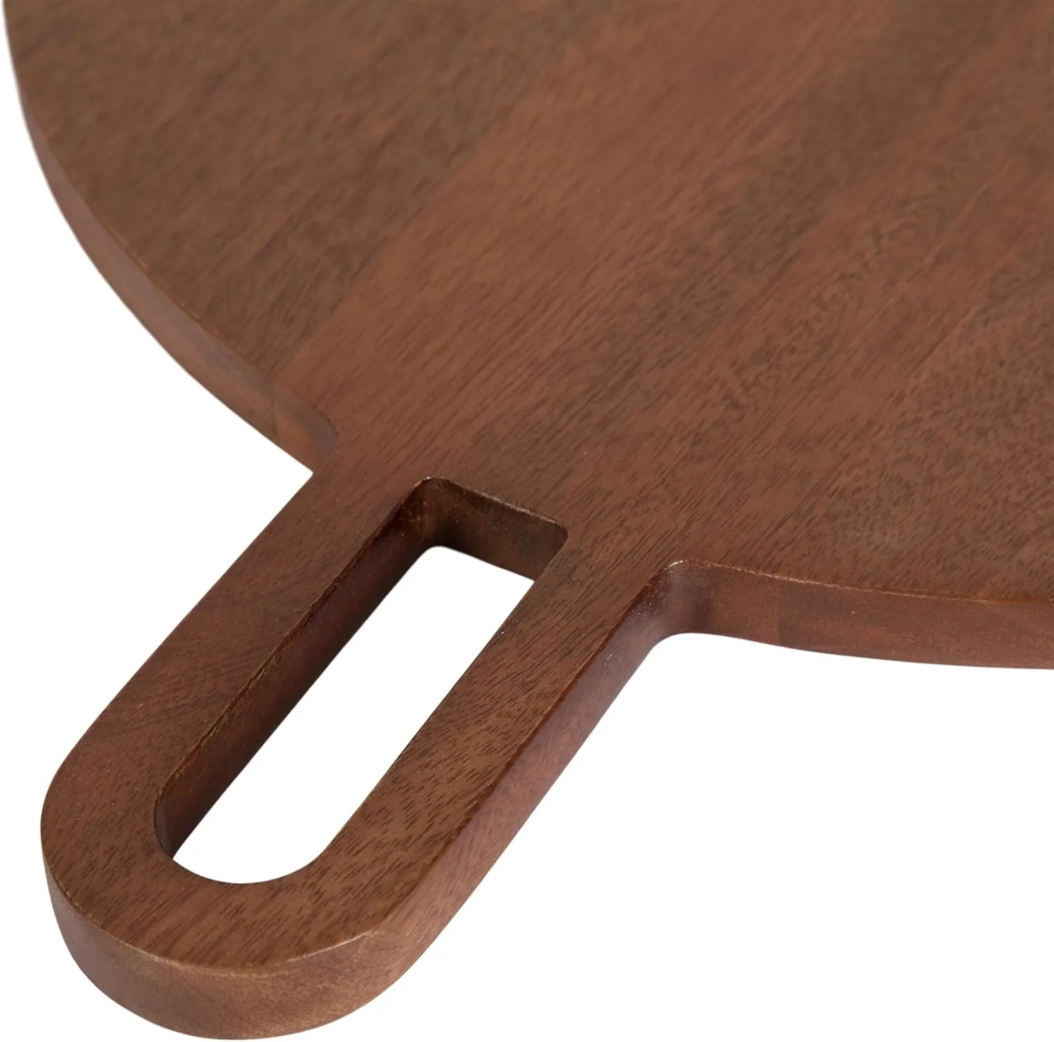 Kate and Laurel Staven Transitional Two-Piece Serving Boards Set, 7 x 22 and 14 x 18, Walnut Brown, Modern Food-Safe Charcuterie Boards from Solid Mango Wood for Use as Kitchen Countertop Décor