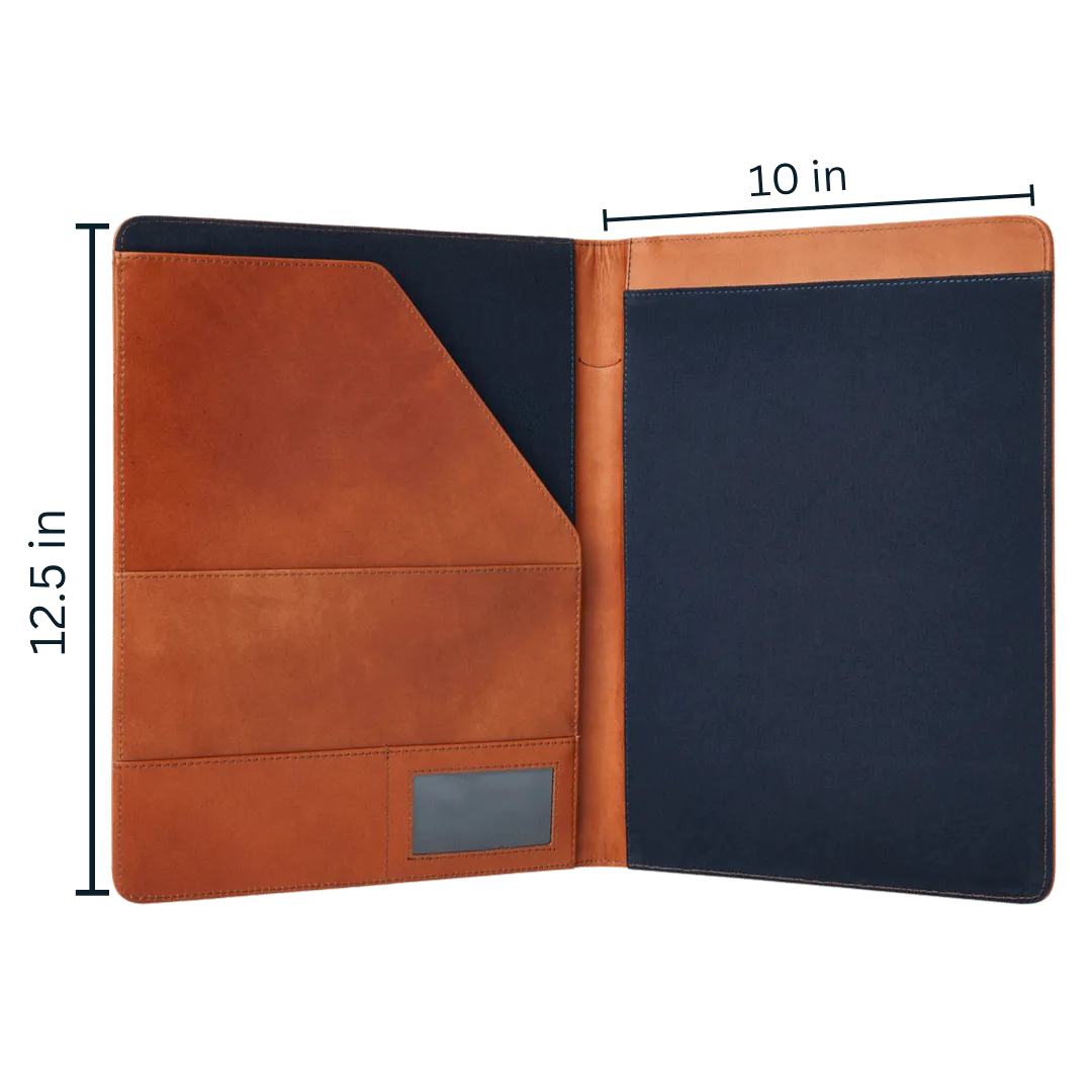 KC Current Leather Crest Portfolio
