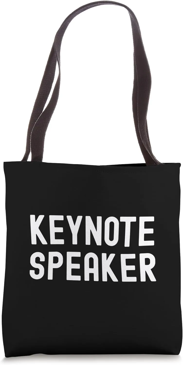 Keynote Speaker | Professor Keynote Address, Faculty Speaker Tote Bag