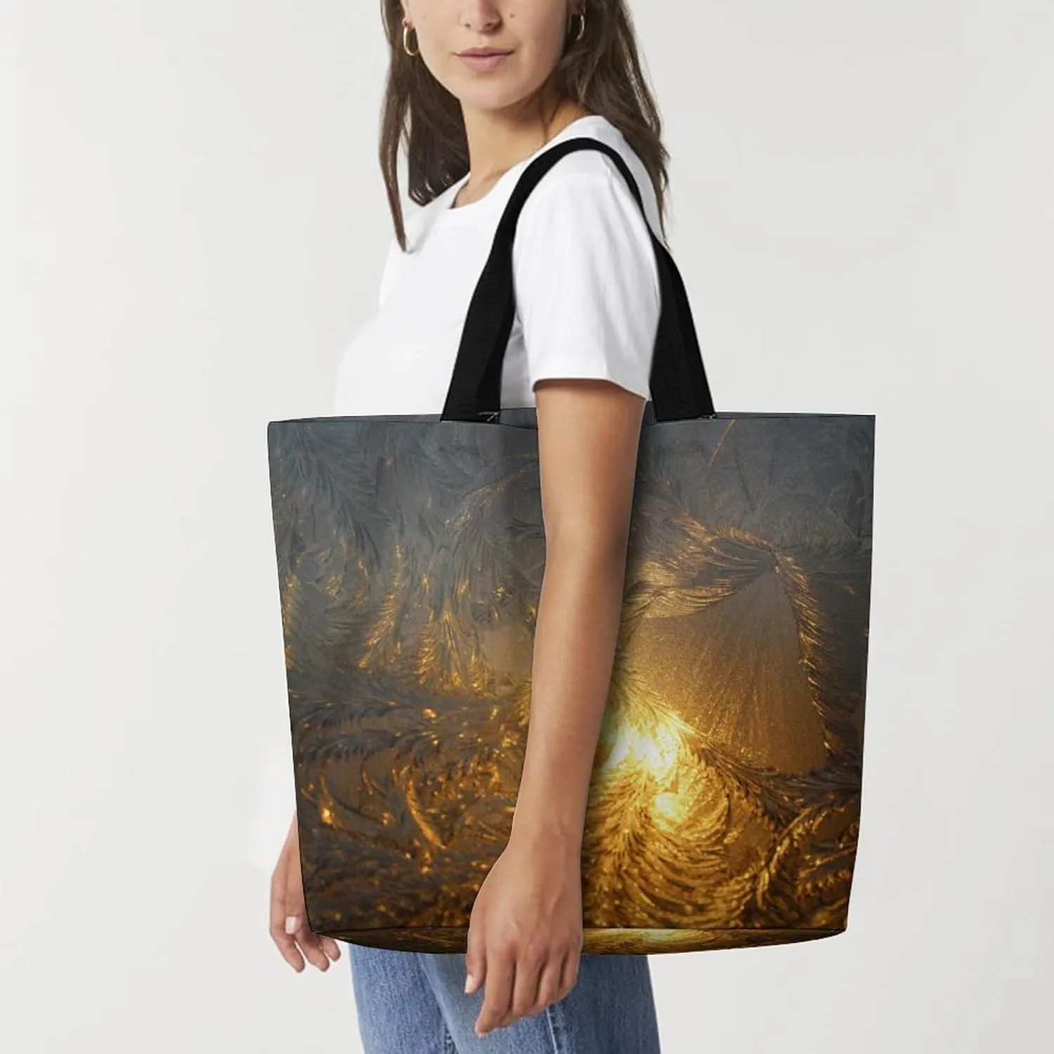 Large Capacity Shopping Tote Bag for Women, Girls