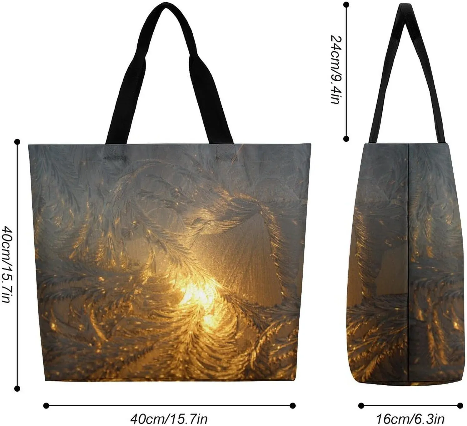 Large Capacity Shopping Tote Bag for Women, Girls