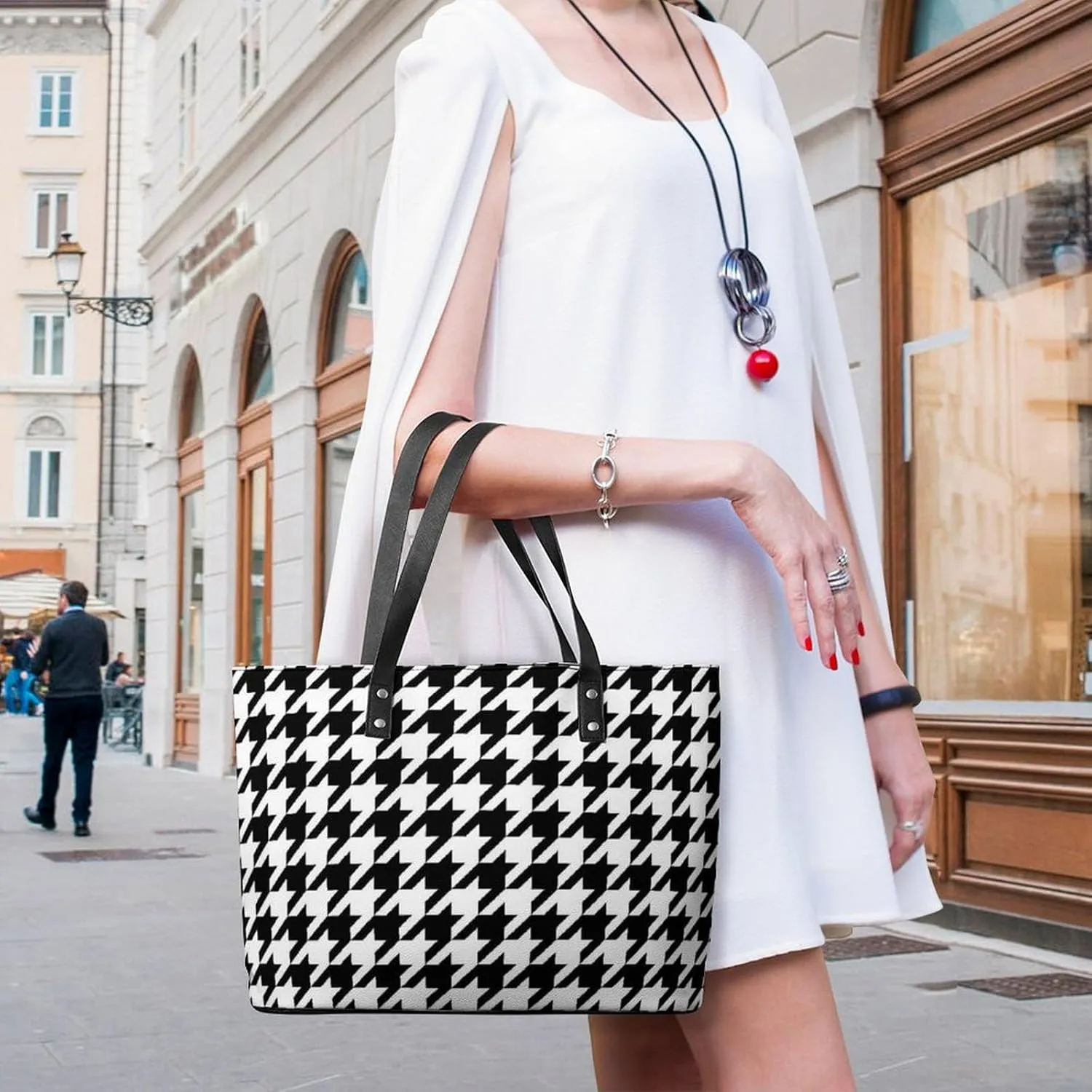 Large Casual Soft Leather Purse Fashion Hobo Handbags Tote Bag With Zipper