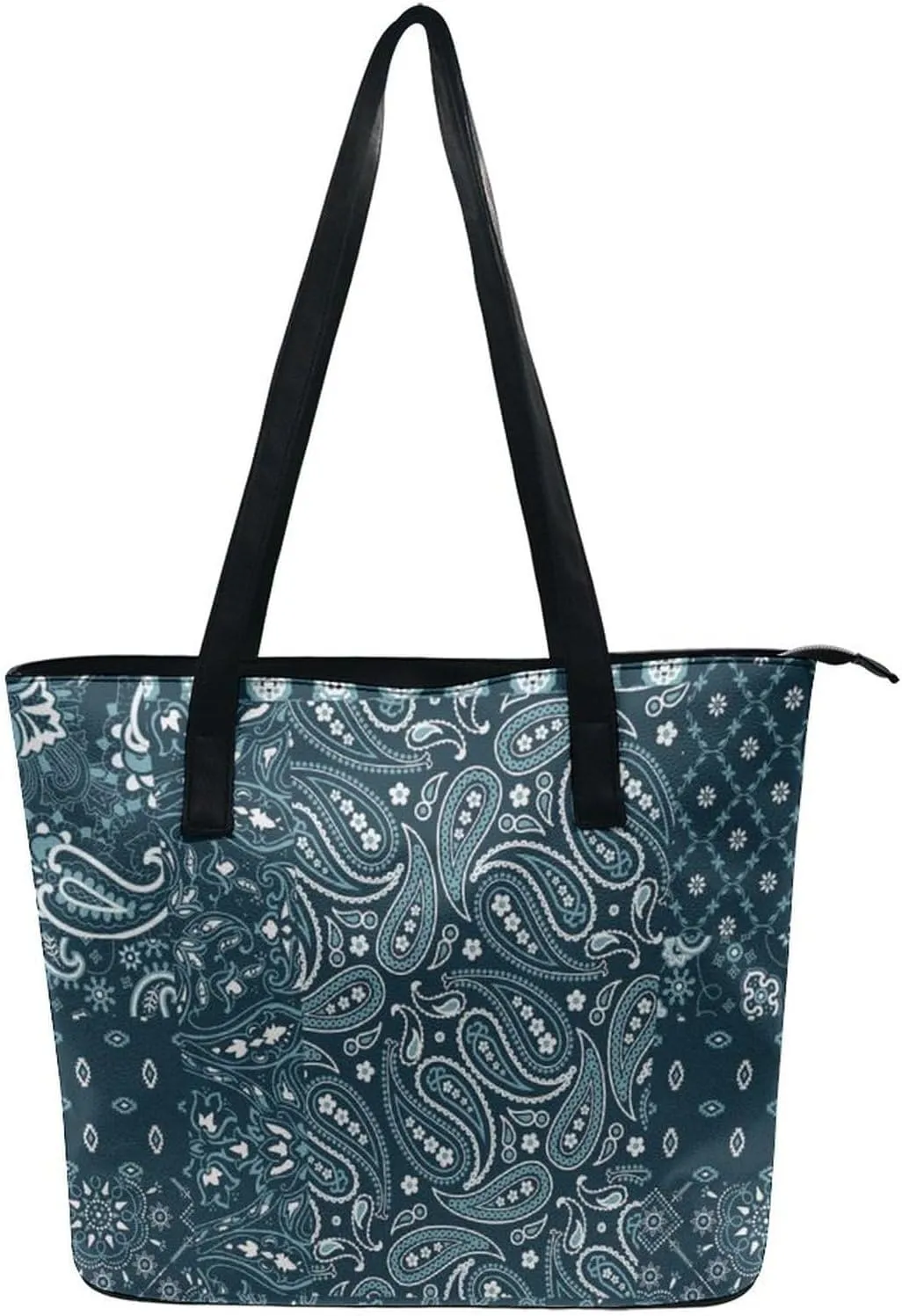 Large Casual Soft Leather Purse Fashion Hobo Handbags Tote Bag With Zipper