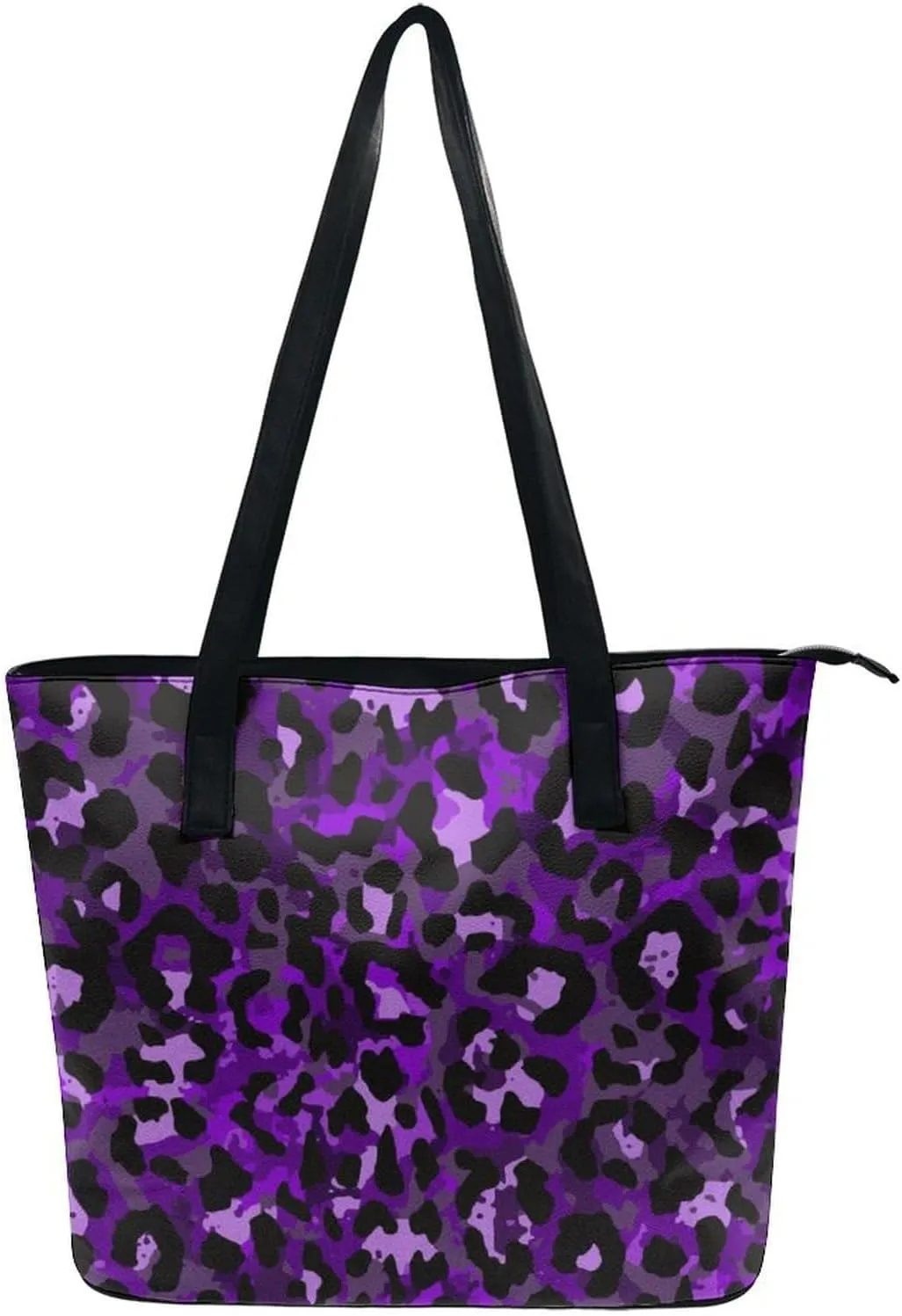 Large Casual Soft Leather Purse Fashion Hobo Handbags Tote Bag With Zipper