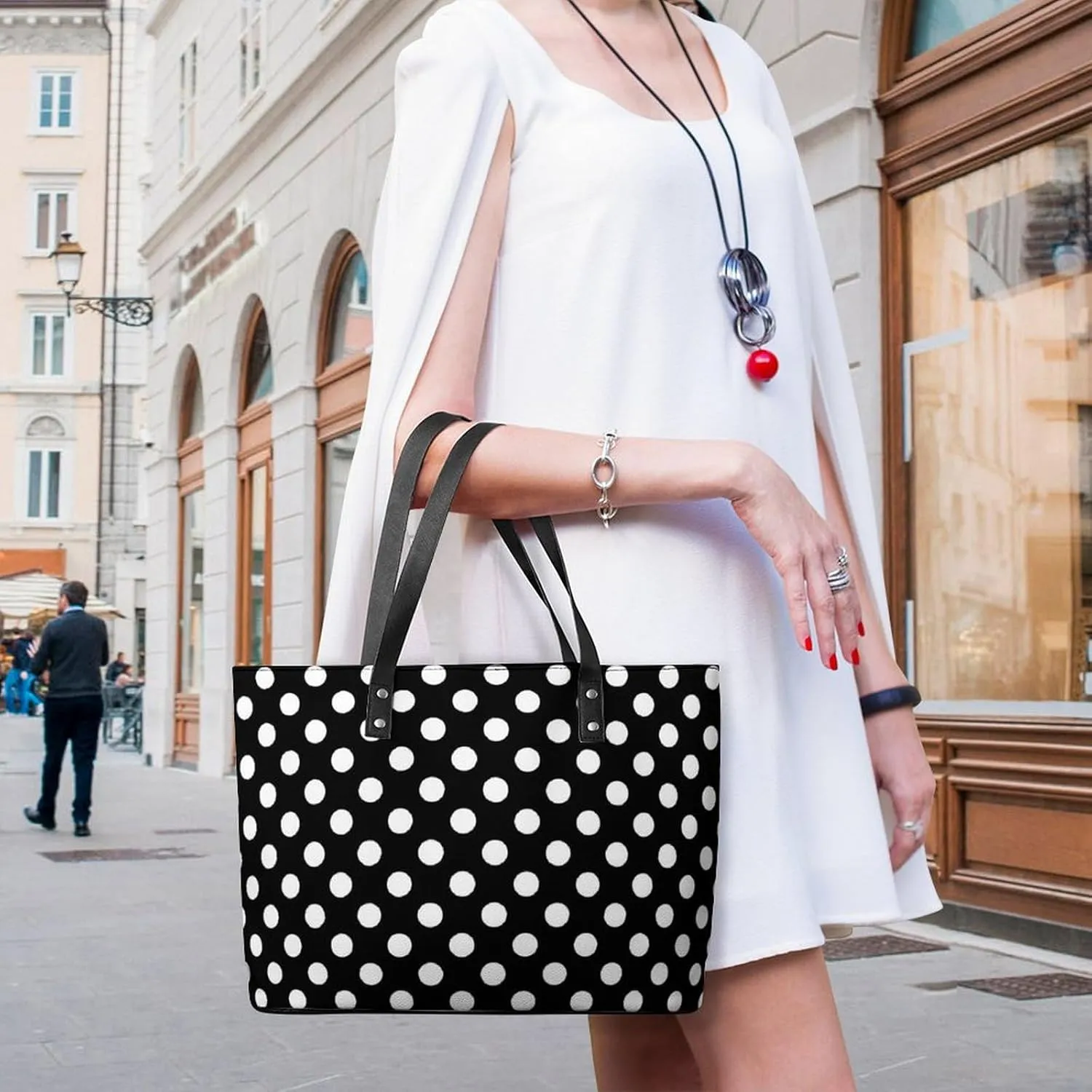 Large Casual Soft Leather Purse Fashion Hobo Handbags Tote Bag With Zipper