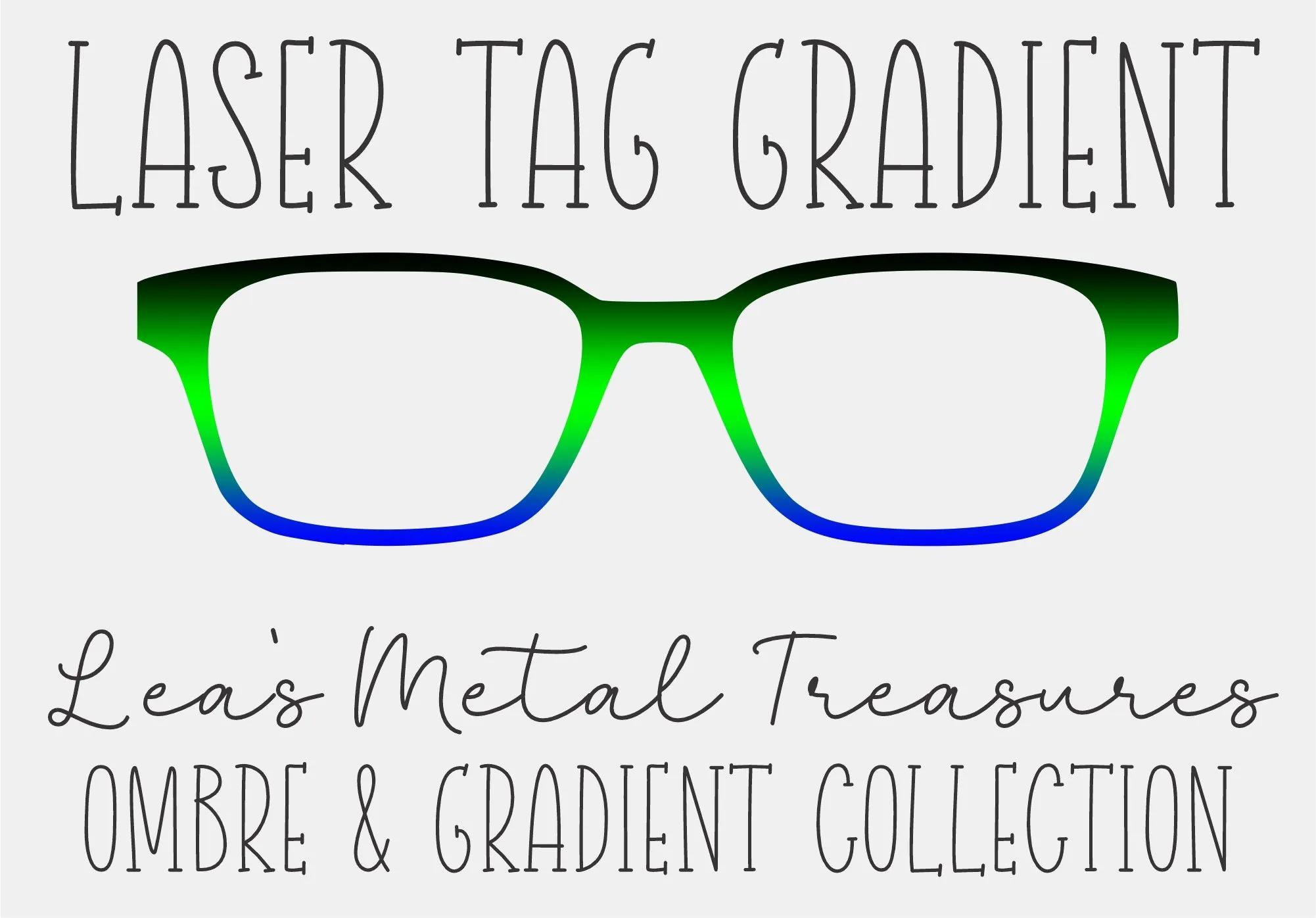 Laser Tag Gradient TOPPER COMES WITH MAGNETS