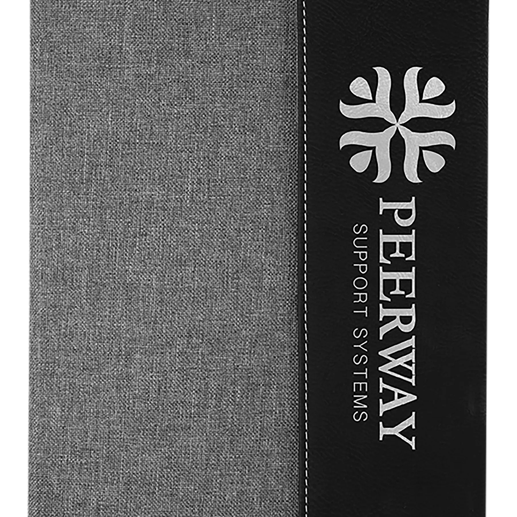 Laserable Leatherette Portfolio w/Notepad