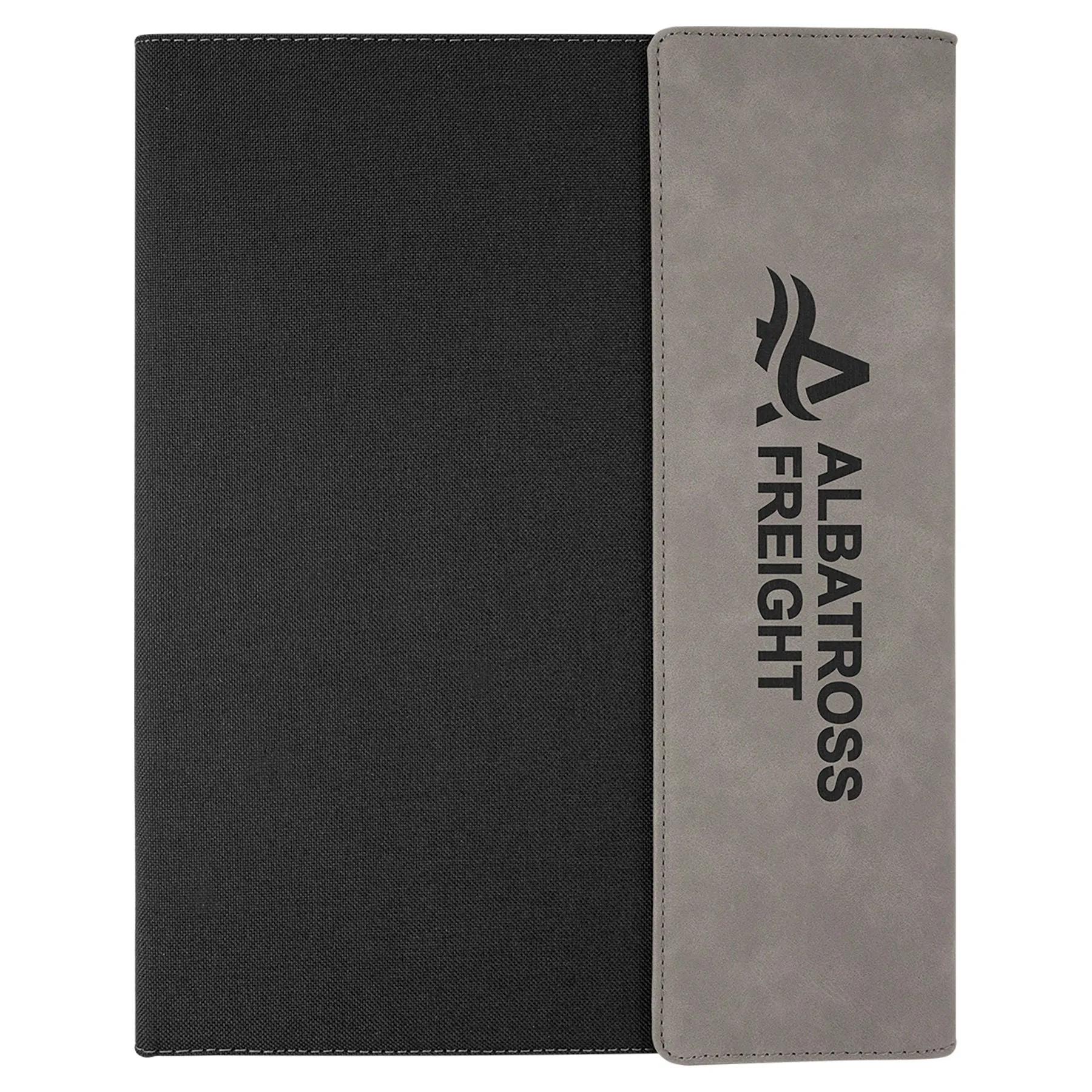 Laserable Leatherette Portfolio w/Notepad