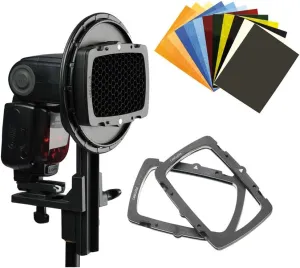 Lastolite LL LS2617 Strobo Pro Kit Ezybox Hotshoe Mount, Black