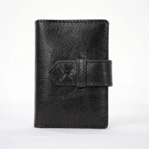 Leather Card Holder - Black