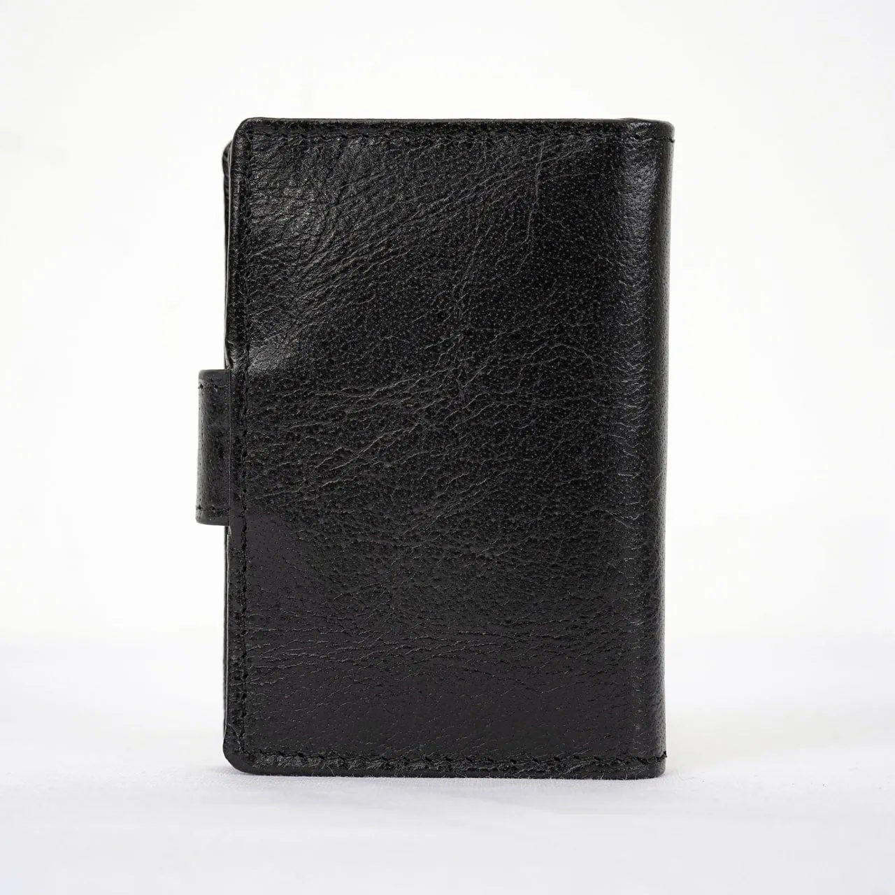 Leather Card Holder - Black