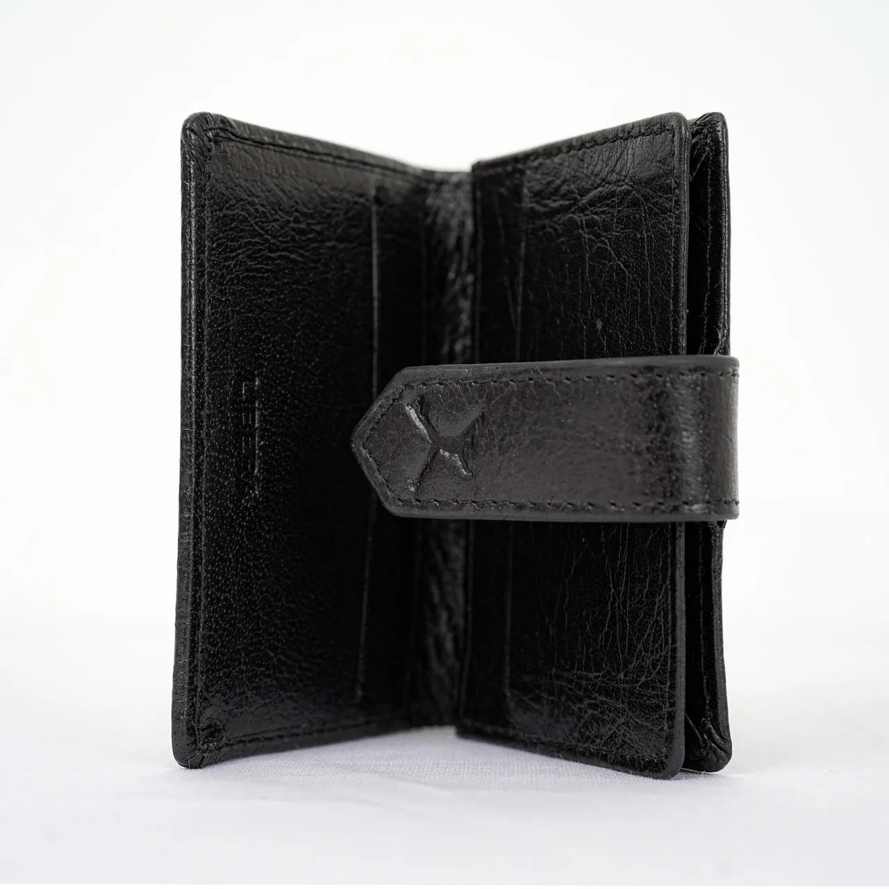 Leather Card Holder - Black