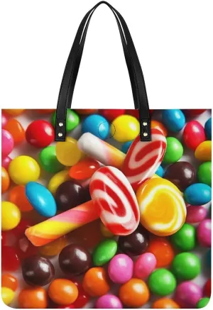 Leather Handbag for Women Tote Bag with Magnetic Buckle Dove Sun Art Crossbody Bag Shoulder Bags