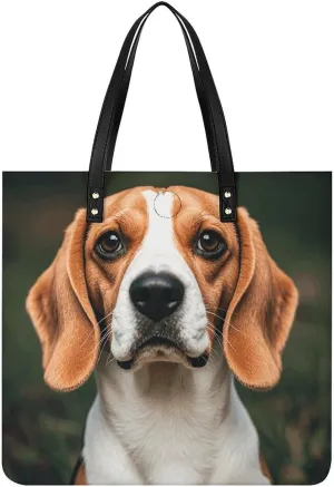Leather Handbag for Women Tote Bag with Magnetic Buckle Hummingbirds Irises Flowers Crossbody Bag Shoulder Bags