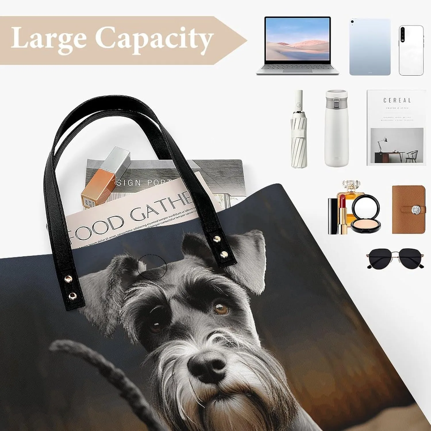 Leather Handbag for Women Tote Bag with Magnetic Buckle Xmas Snowman Crossbody Bag Shoulder Bag