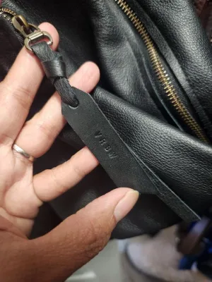 Leather tag