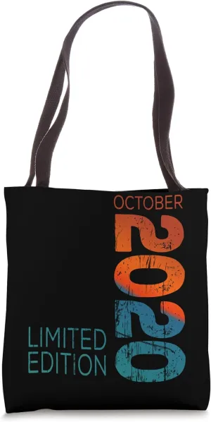 Legendary October 2020 Year 2020 Retro 2020 Vintage 2020 Tote Bag