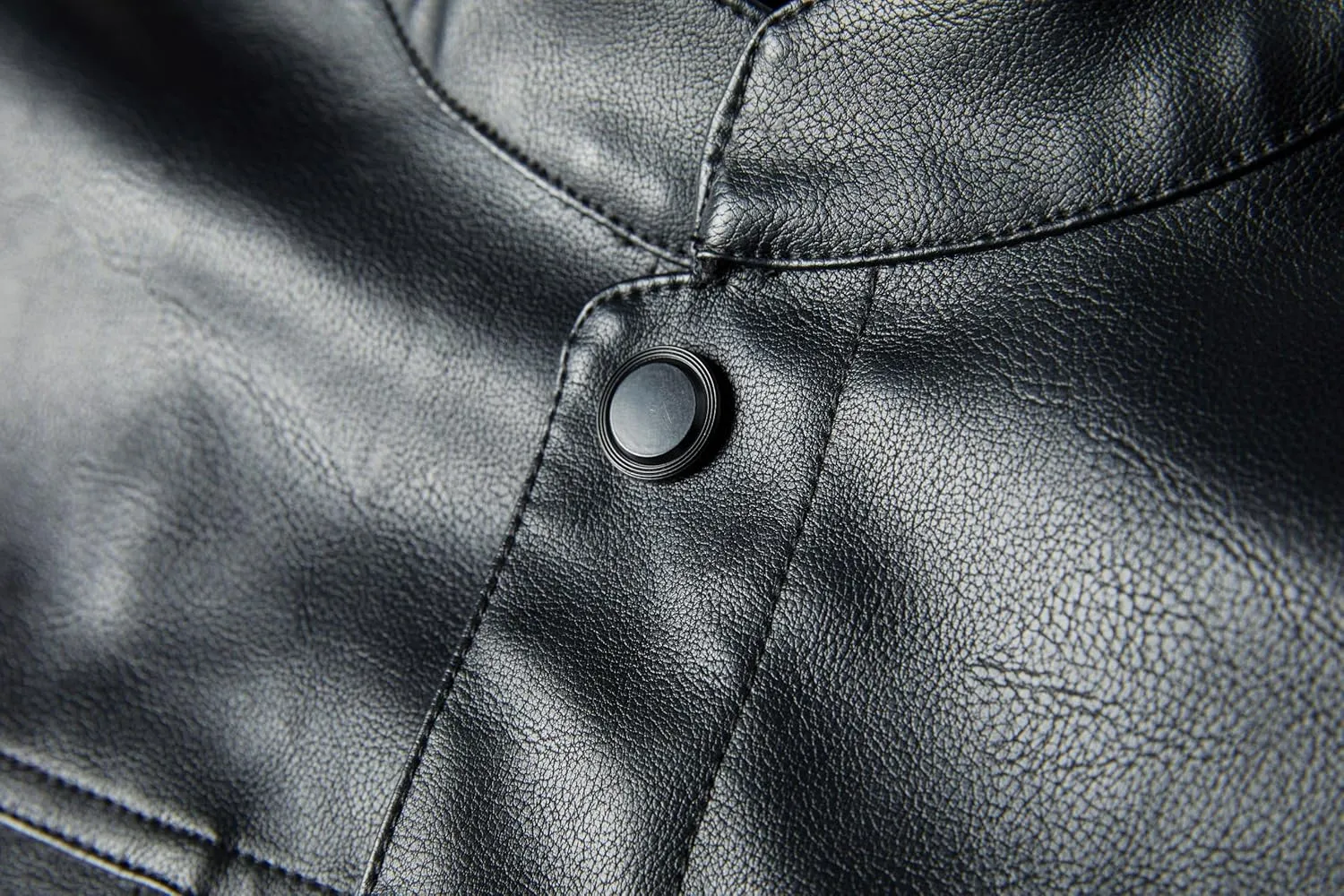 Let's Rock, Fast and Hard, Born to be Free, Music Skull Rocker, Motorcycle Custom Men PU Leather Vest Jacket