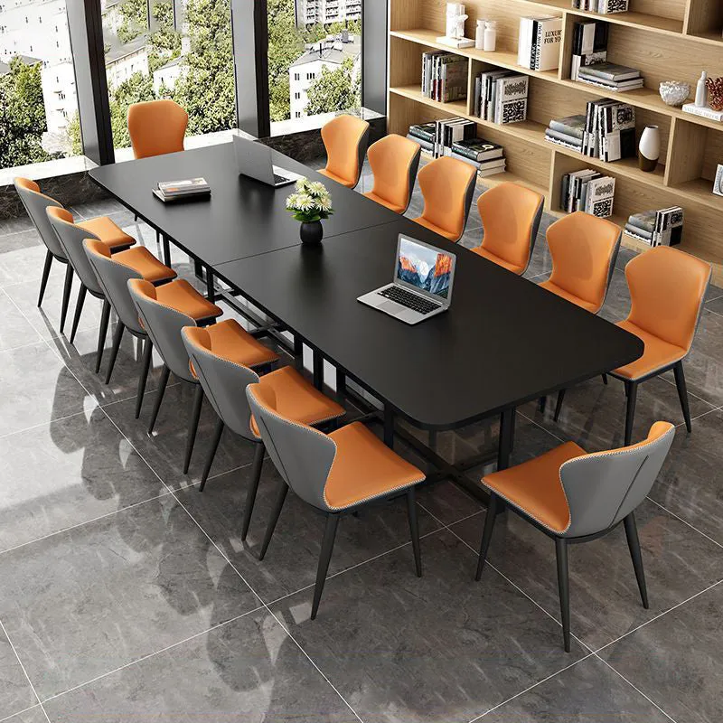 Lightweight Conference Table fashion modern light luxury office training bar and chairs HYZ-1018