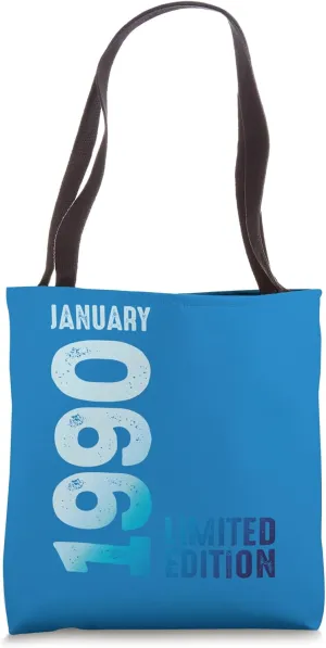 Limited Edition 1990 January 1990 Tote Bag