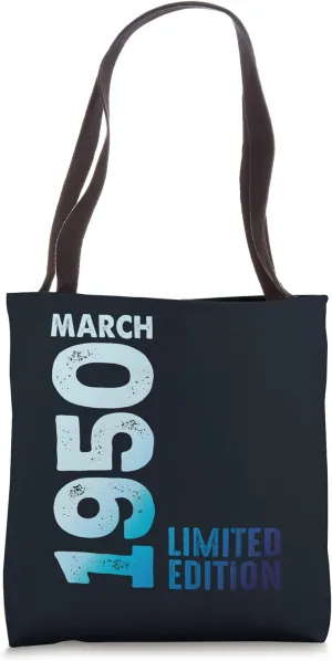 Limited Edition March 1950 Tote Bag