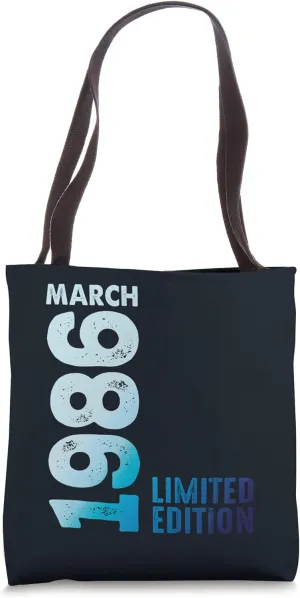 Limited Edition March 1986 Tote Bag