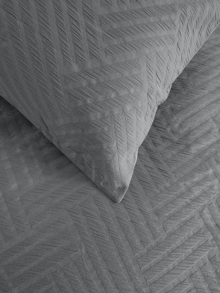 Linen House Raven Parquet Duvet Cover Set
