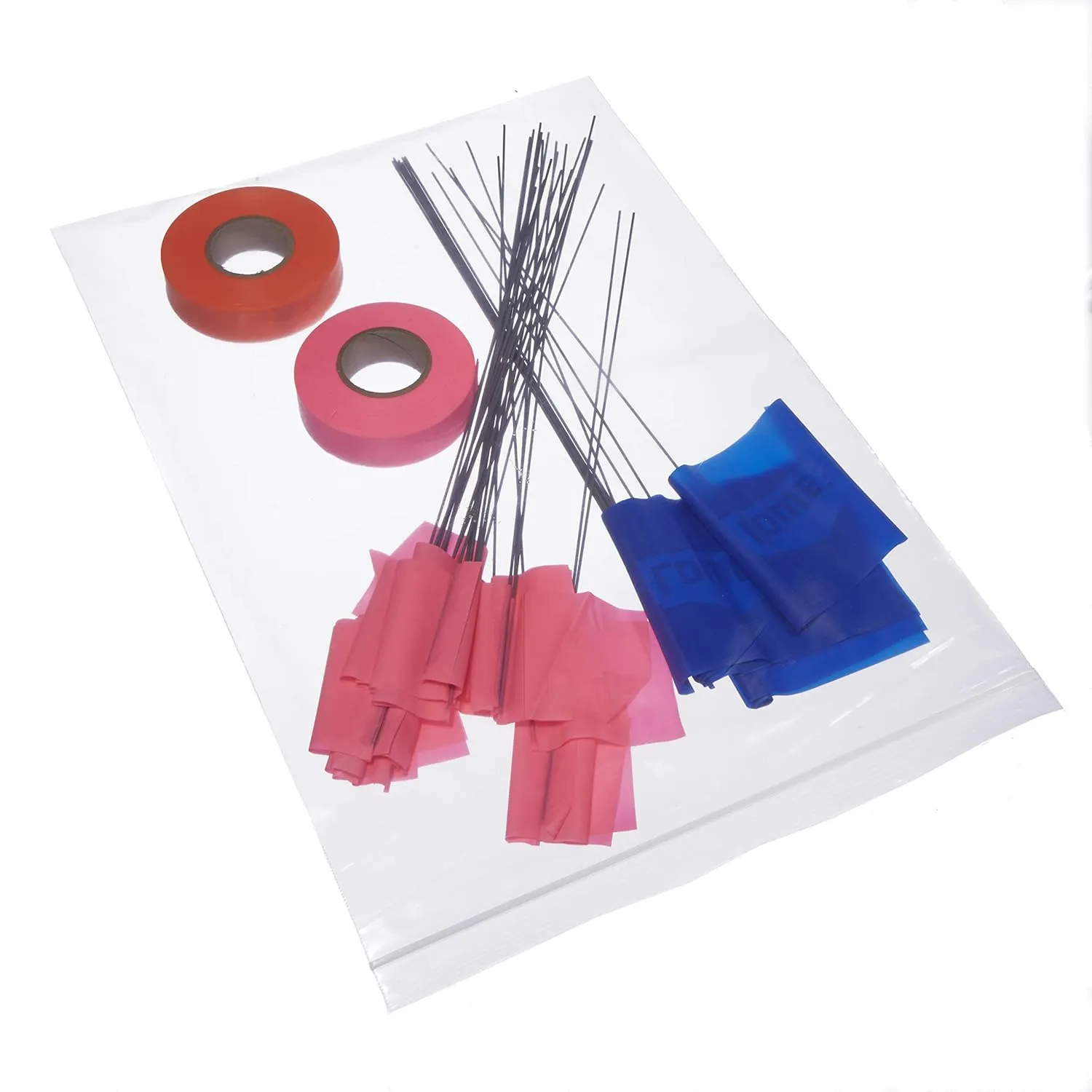 LK Packaging 13" x 18" 4 mil Single Track Zipper Bags, Pack of 500