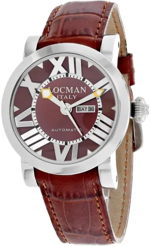 Locman Toscano Automatic Women's Watch LO-293BR-BRLEAL