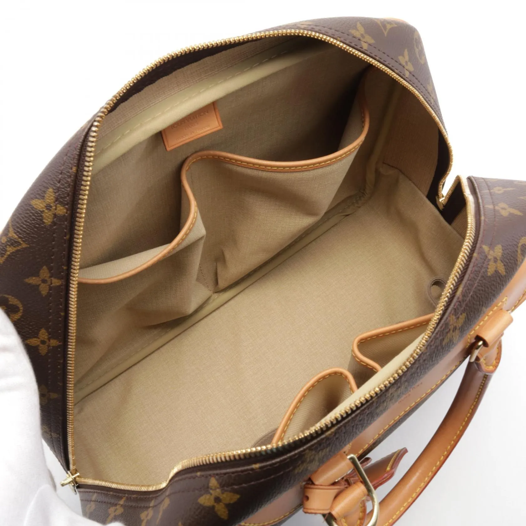 Louis Vuitton Doeville Bowling Vanity Handbag
