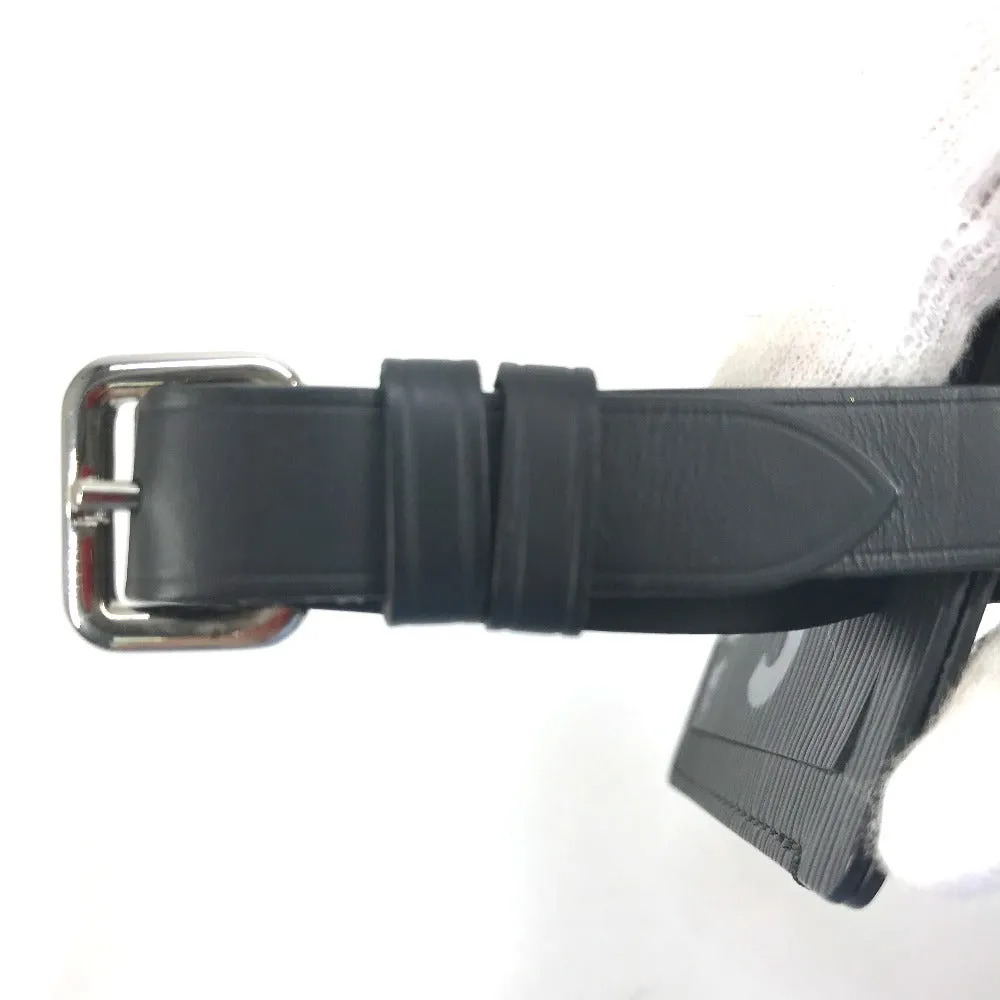 LOUIS VUITTON Name tag M67726 Epi Leather black Epi Name tag mens Used