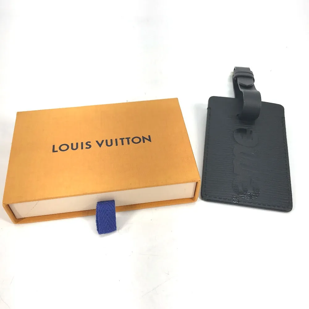 LOUIS VUITTON Name tag M67726 Epi Leather black Epi Name tag mens Used