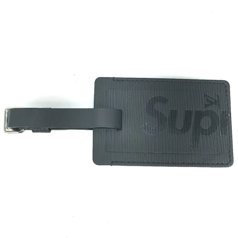 LOUIS VUITTON Name tag M67726 Epi Leather black Epi Name tag mens Used