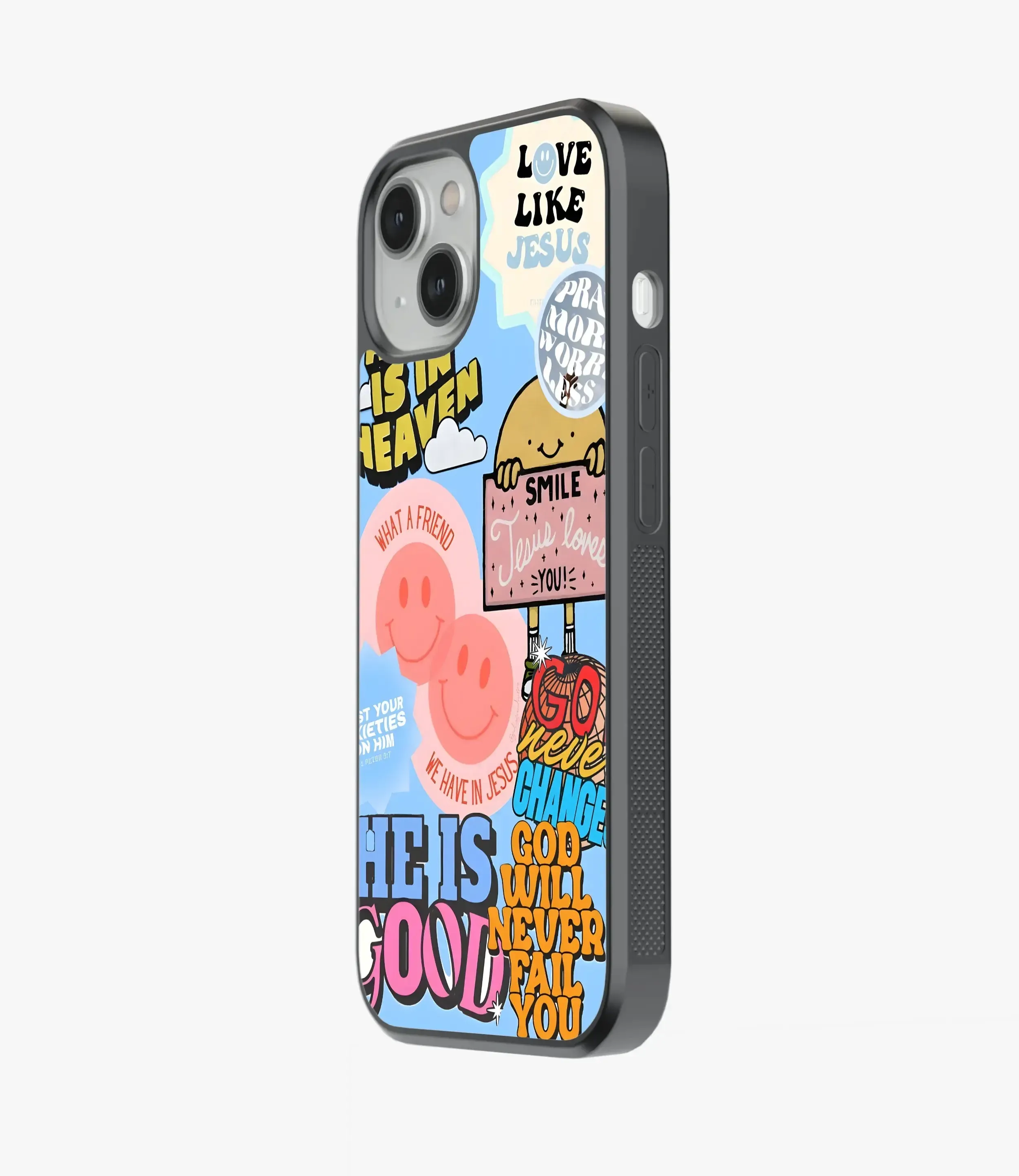 Love Like Jesus Glass Case