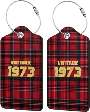 Luggage Tag Pro Roe 1973 Feminist Reproductive Pu Leather Identifiers Id Tag Bag Suitcase Labels