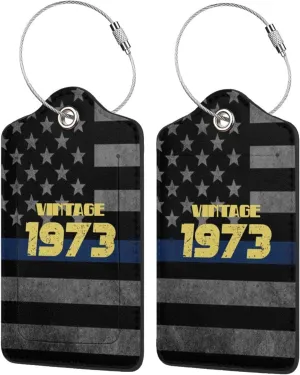 Luggage Tag Pro Roe 1973 Feminist Reproductive Pu Leather Identifiers Id Tag Bag Suitcase Labels