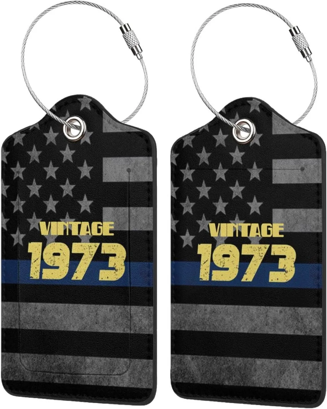 Luggage Tag Pro Roe 1973 Feminist Reproductive Pu Leather Identifiers Id Tag Bag Suitcase Labels