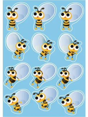 Magnet Sheet Bees