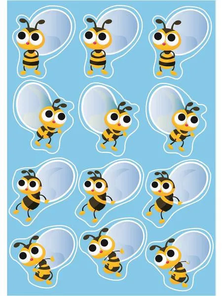 Magnet Sheet Bees