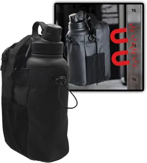Magnetic Bottle Sling Bag for Men and Women Magnetic Gym Bag for Travel Work Sports Keep Your Items Off The Dirty Gym Floor