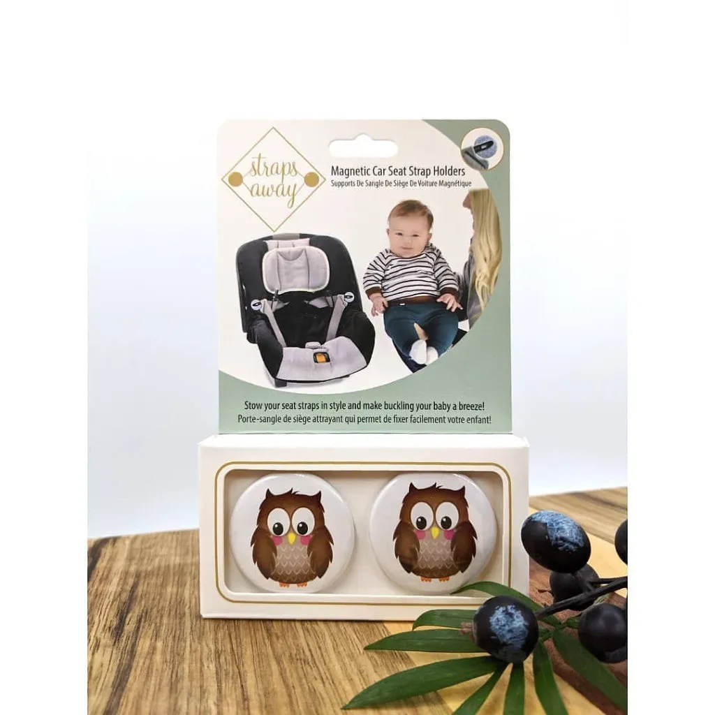 Magnetic Car Seat Strap Holders