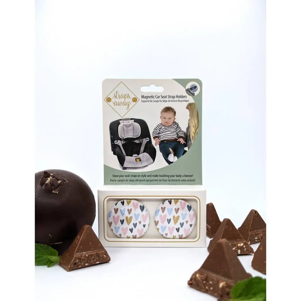 Magnetic Car Seat Strap Holders