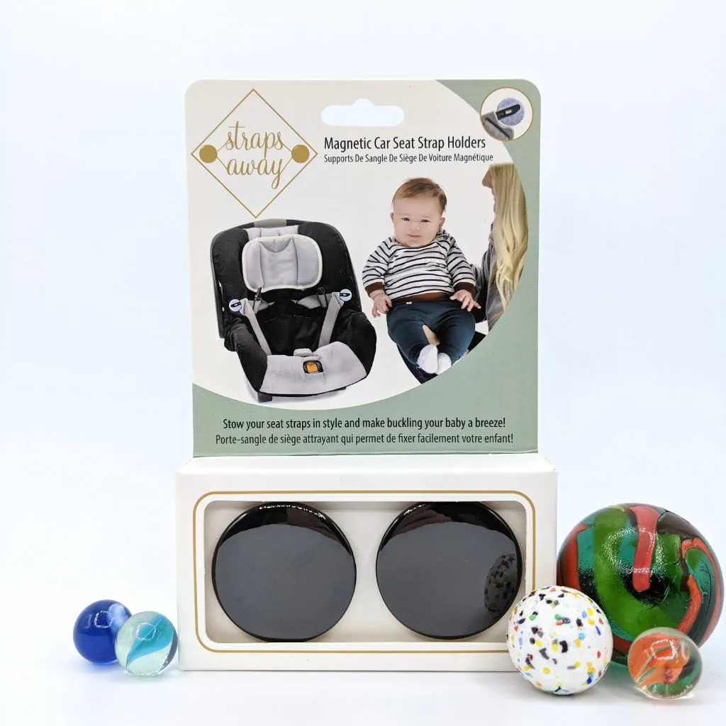 Magnetic Car Seat Strap Holders